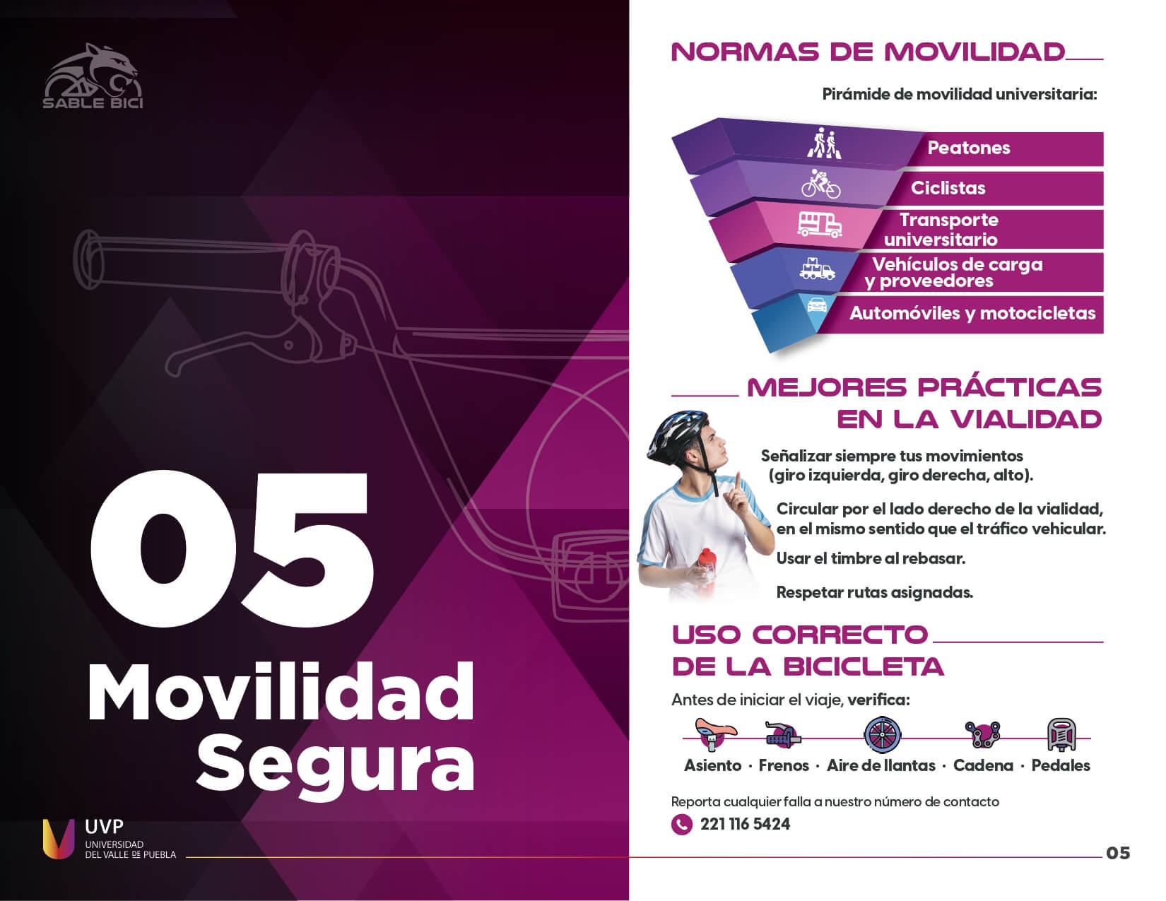 Manual sable bici